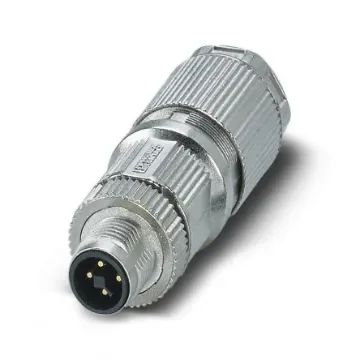 Phoenix Contact, SACC Power Connector Panel Mount Plug, 4P, Screw Termination, 12A, 1.5 kV - 1027465 product image