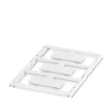 Phoenix Contact Cable Tie Cable Marker, White, 6mm Cable, for Control Cabinets And Systems, 1014092 product image