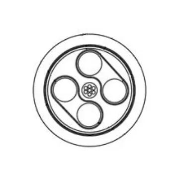 TE Connectivity, 130039 Insulated Ring Terminal, Grey - 1300390381 product image