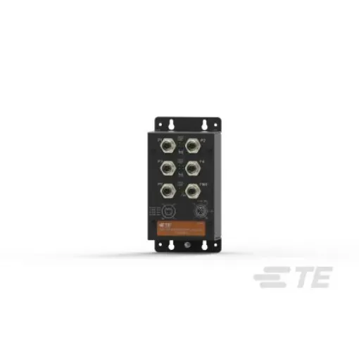 TE Connectivity 23204 Series Female Ethernet Connector, Chassis Mount Vertical 5 Port 5 -Way - 1-2320401-3 product image