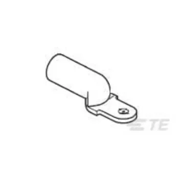 TE Connectivity, COPALUM Uninsulated Terminal, 1/4 Stud Size, Silver - 277155-1 product image