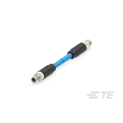 TE Connectivity Straight Male 8 way M12 to Straight Male 8 way M8 Sensor Actuator Cable, 14m - 2-2322421-7 product image