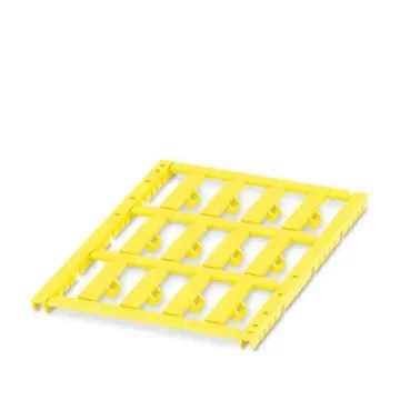 Phoenix Contact Cable Tie Cable Marker, Yellow, 6mm Cable, for Control Cabinets And Systems, 1014091 product image