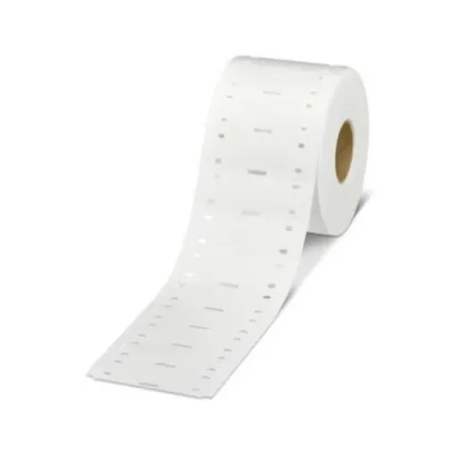 Phoenix Contact WMTB HF Cable Tie Cable Marker, White, Pre-printed "Unlabeled", for Conductors And Cables, 0830411 product image