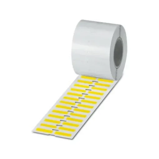 Phoenix Contact 800 on Yellow Label Printer Tape, 8 mm Length, 25 mm Width, 8mm Label Length, 25mm Label Width - 0800240 product image