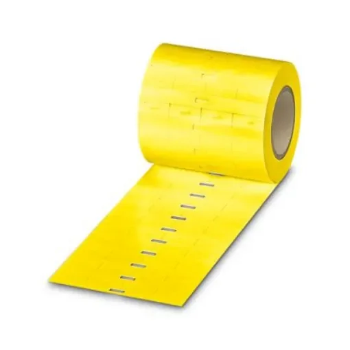 Phoenix Contact 817 Yellow Label Roll, 23mm Width, 4mm Height, 5000Per Roll Qty - 0817374 product image