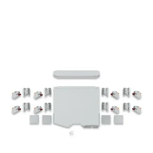 Phoenix Contact ICS50 Series DIN Rail Housing Set for Use with For Mounting On A DIN Rail, 16A - 1342880 product image