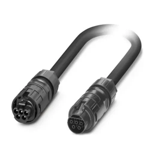 Phoenix Contact Straight Female 5 way Straight Male 5 way Cable, 5m - 1150682 product image