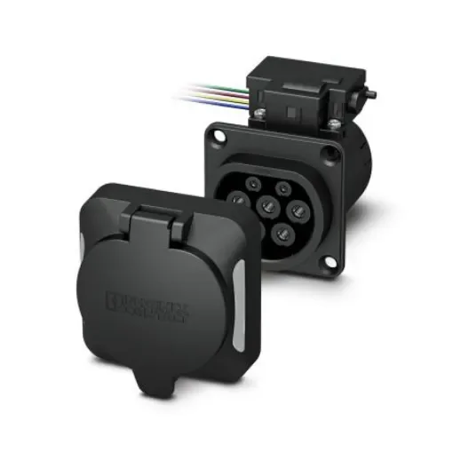 Phoenix Contact, EV-T2M3SO12 Socket Terminal kit Socket, 32A, 500mm Cable - 1164423 product image