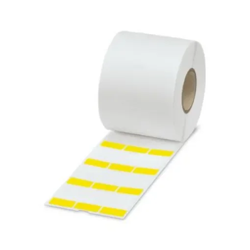 Phoenix Contact 830 Yellow Label Roll, 25.4mm Width, 36.5mm Height, 2100Per Roll Qty - 0830817 product image