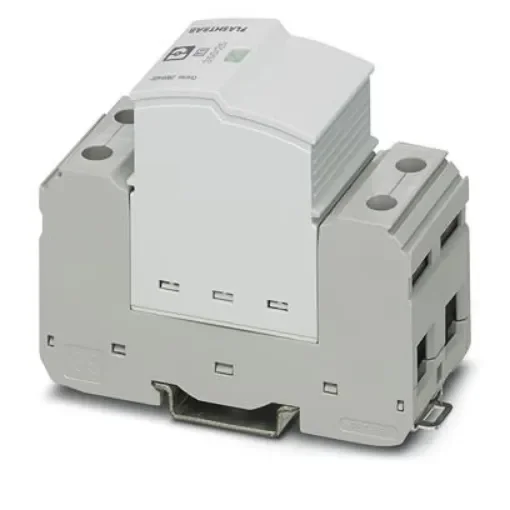 Phoenix Contact 1 Phase Surge Arrester, 25kA, 350V ac, DIN Rail Mount - 2905414 product image