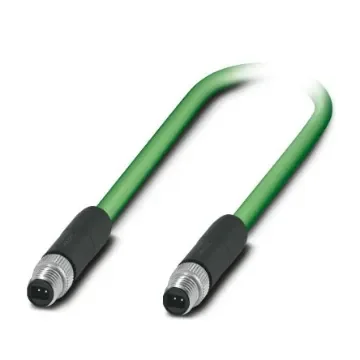 Phoenix ContactSPE, 2m, Green M8 to Male M8 Male, Shielded Shielded, Terminated Polyurethane Sheath - 1217316 product image