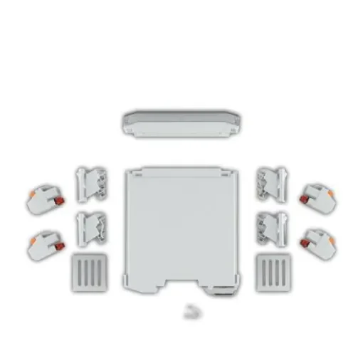 Phoenix Contact ICS25 Series DIN Rail Housing Set for Use with For Mounting On A DIN Rail, 16A - 1342866 product image