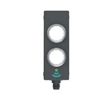 RAFI Momentary Contact Control Station Switch, 2 Cutouts, Transparent, IP65 - 3.00.001.001/0000 product image