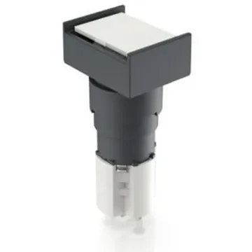 RAFI LUMOTAST 75 Series Illuminated Illuminated Push Button Switch, Momentary, Through Hole, 16.2mm Cutout, 2 NC + 2 - 1.15.108.077/0000 product image