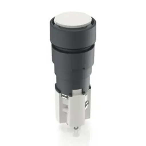 RAFI LUMOTAST 75 Series Illuminated Illuminated Push Button Switch, Latching, Through Hole, 16.2mm Cutout, 2 NC + 2 NO, - 1.15.108.977/0000 product image