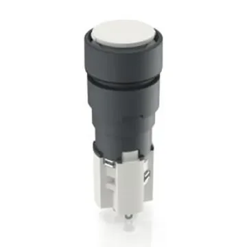 RAFI LUMOTAST 75 Series Illuminated Illuminated Push Button Switch, Momentary, Through Hole, 16.2mm Cutout, 2 NC + 2 - 1.15.108.477/0000 product image