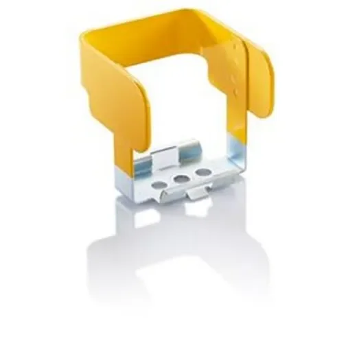 RAFI Yellow Push Button Flip Guard for Use with E Box Protective Collar, 60.5 x 57 x 57.5mm - 5.00.456.003/0000 product image