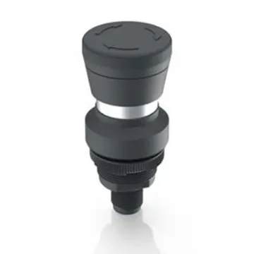 RAFI RAMO 22 T Series Latching Emergency Stop Push Button, PCB, 22.3mm Cutout, IP65, IP67 - 1.10.061.001/0001 product image