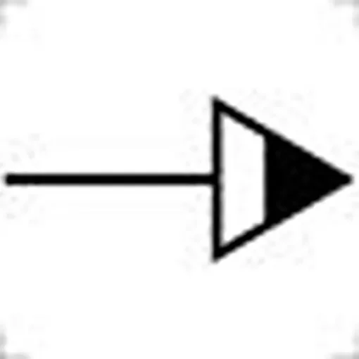 RAFI Labels for Use with Push Buttons, Right/Slow - 5.70.097.009/1001 product image