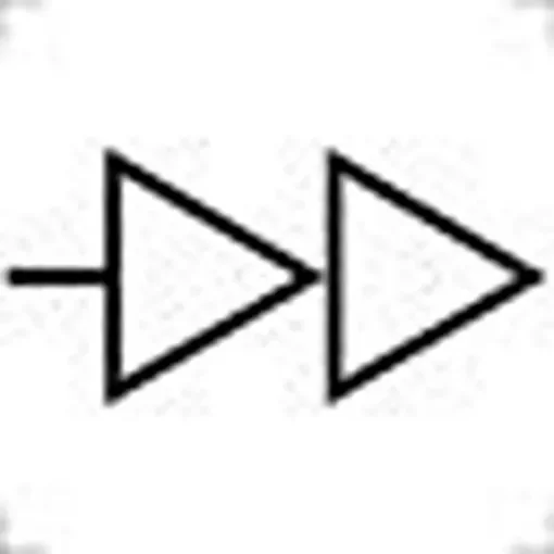 RAFI Labels for Use with Push Buttons, Forward/Slow - 5.70.097.010/1001 product image