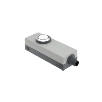 RAFI E-BOX M12 Series Illuminated Emergency Stop Push Button, Screw Mount, 1NO, IP65 - 1.22.392.000/2000 product image