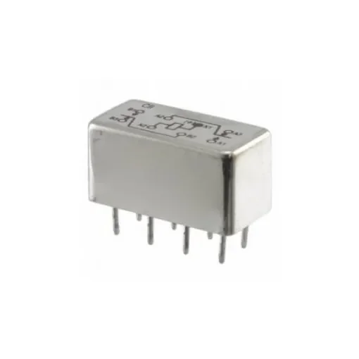 TE Connectivity HFW Series Electromechanical Interface Relay, PCB Mount, 26.5V dc Coil, DPDT, 2-Pole, 2A Load - 2-1617031-0 product image
