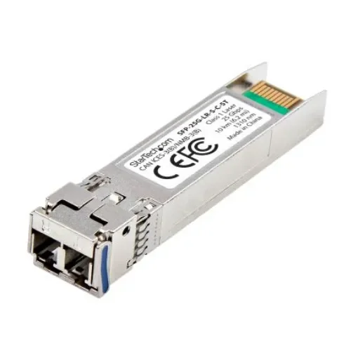 StarTech.com Fibre Optic LC Duplex Female Single Mode Transceiver Module, Single Mode, 25000Mbit/s - SFP-25G-LR-S-C-ST product image
