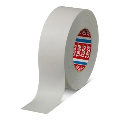 Tesa 04671-00001-00 White Acrylic Coated Gaffa Tape, 50mm x 50m, 0.28mm Thick product image