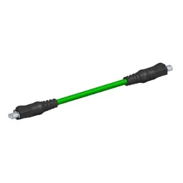 Molex220957, 1m, Green SPE to Male SPE Male, Shielded PUR Shielded, Terminated Polyurethane Sheath - 2209570104 product image