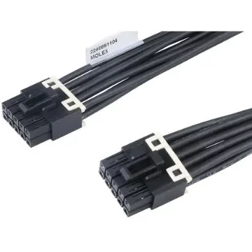 Molex 10 Way Female Crimped Terminal to 10 Way Female Crimped Terminal Wire to Board Cable Assembly, 600mm - 2240851104 product image