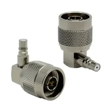 Siretta Straight Coaxial Adapter QMA Socket to N Plug Plug - ADAPT/QMAF/N-TYPEM/RA product image