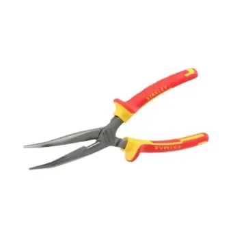 DeWALT 0-84-008 4-Piece Pliers, 200 mm Overall, Bent, Flat Tip, 8in Jaw product image