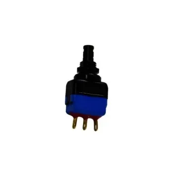 APEM 1300 Series Series Push Button Switch, On-(On), Panel Mount, 6.35mm Cutout, SPST, 30V dc - 13435AD2GX640 product image