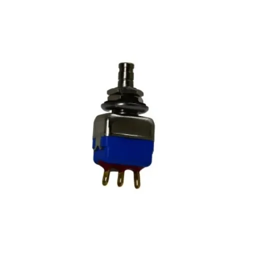 APEM 1300 Series Series Push Button Switch, On-(On), Panel Mount, 6.35mm Cutout, SPST, 30V dc - 13435AK product image