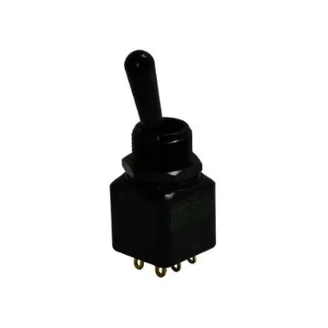 APEM Toggle Switch, Panel Mount, On-On, DPST, Solder Lug Terminal, 28V dc - 12146X778 product image