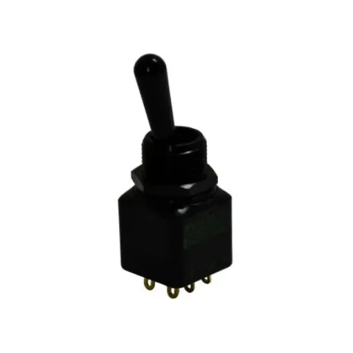 APEM Toggle Switch, Panel Mount, On-On, DPST, Solder Lug Terminal, 28V dc - 12146X778 product image