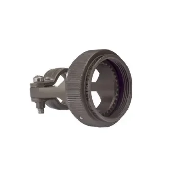 Amphenol India Dark Brown Strain Relief Clamp, Shell Size 11 for use with Connector - BS1SRL10999XZN product image