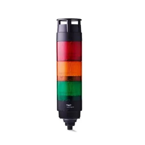 AUER Signal CT5 Series Amber, Green, Red Signal Tower, 3 Lights, 24 V, Mounting Thread - CT5-Q12 product image