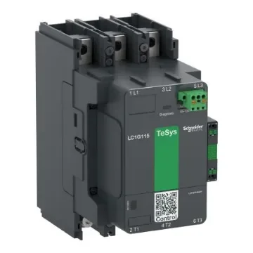 TeSys LC1G Contactor, 460 V Coil, 3-Pole, 275 A, 7.8, NO/NC, 460 V - LC1G150EHES207N product image