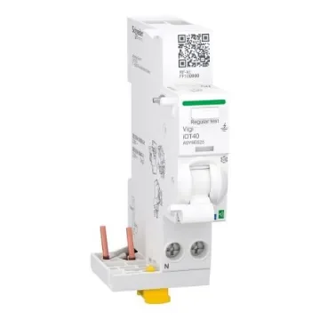 Acti9 Active Vigi iDT40 MCB Mini Circuit Breaker, 1P + N, 25A, Type A-SI, 230V AC - A9Y6E625 product image