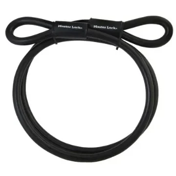 Master Lock 3m, 10mm diameter, Stainless Steel Security Cable - 49EURD product image