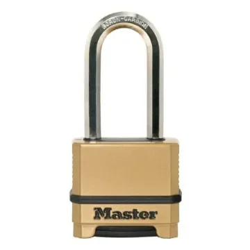 Master Lock Padlock Weatherproof Zinc Padlock, Keyed Alike, 9mm Shackle, 56mm Body - M175EURDLH product image