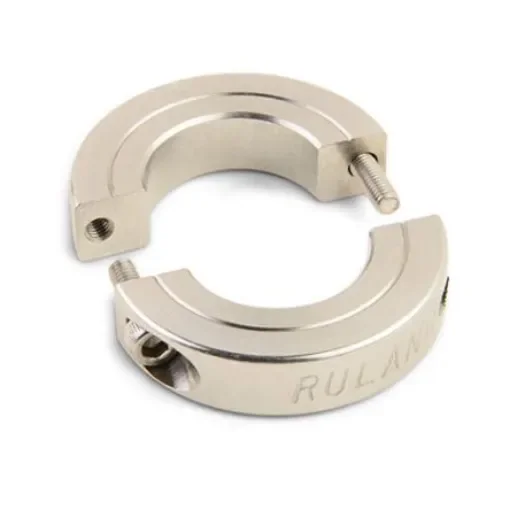 Ruland Shaft Collar, Two Piece, Clamp, Bore 25mm, OD 60mm, W 12mm, Steel - ENSP60-25MM-SS product image
