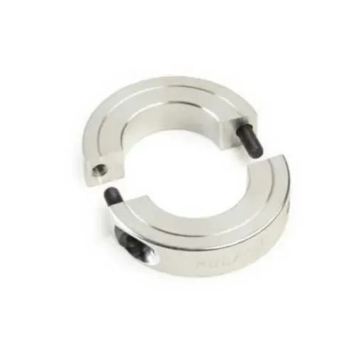 Ruland Shaft Collar, Two Piece, Clamp, Bore 40mm, OD 60mm, W 12mm, Aluminium - ENSP60-40MM-A product image