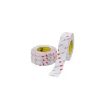 3M 7100283896 Transparent Double Sided Tape, 0.12mm Thick, 50mm x 50m product image