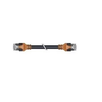 B&R Industrial Automation GmbHX20CA0E61, 1.5m Cat5, Black RJ45 to Male RJ45 Male, Aluminium Foil, Tinned Copper Braid - X20CA0E61.00150 product image