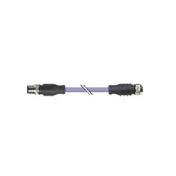 B&R Industrial Automation GmbH Straight Male 4 way M12 to Straight Female 4 way M12 Cable, 10m - X67CA0X01.0100 product image