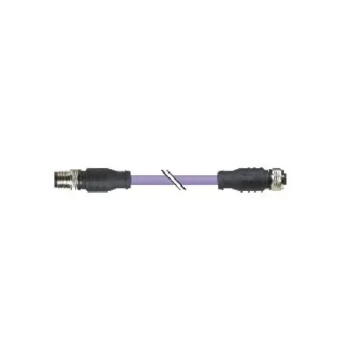 B&R Industrial Automation GmbH Straight Male 4 way M12 to Straight Female 4 way M12 Cable, 10m - X67CA0X01.0100 product image