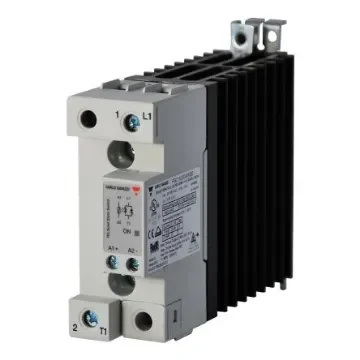 Carlo Gavazzi RGC Series Solid State Relay, 25 A Load, DIN Rail, Panel Mount, 660 V ac/dc Load, 32 V ac/dc Control - RGC1A60D42KGE product image